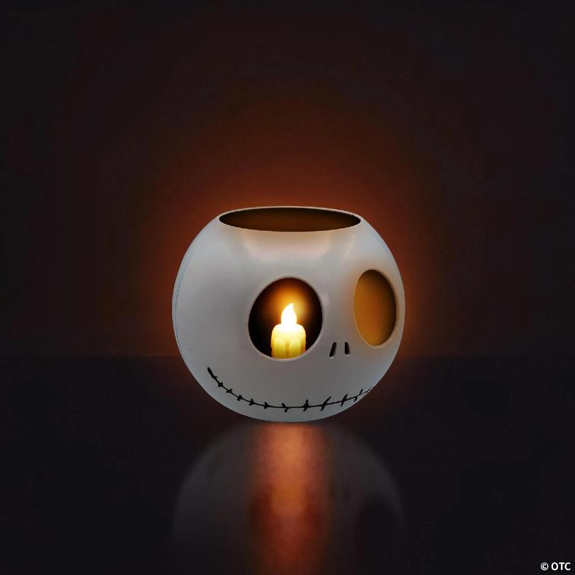 Disney The Nightmare Before Christmas Jack LED Flickering Flameless Candle