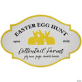 Easter Egg Hunt Vintage-Style Metal Wall Sign - 17.75