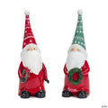 Edge Collections - 9" - Red - Charming Christmas Gnome Figurines with Presents!