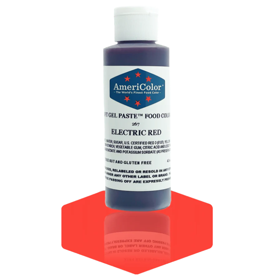 AmeriColor Soft Gel Paste 4.5 oz. bottle (select your color)