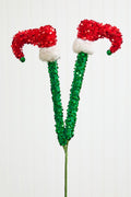 23" Sequin Elf Legs Spray