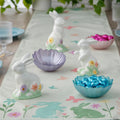 Enchanted Garden Bunny & Floral Tabletop Decorating Kit – 7 Pc.
