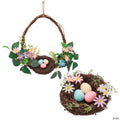 Enchanted Garden Wooden Wreath & Nest Decorating Kit – 2 Pc.