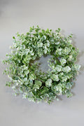 14" Eucalyptus Mixed Candle Ring