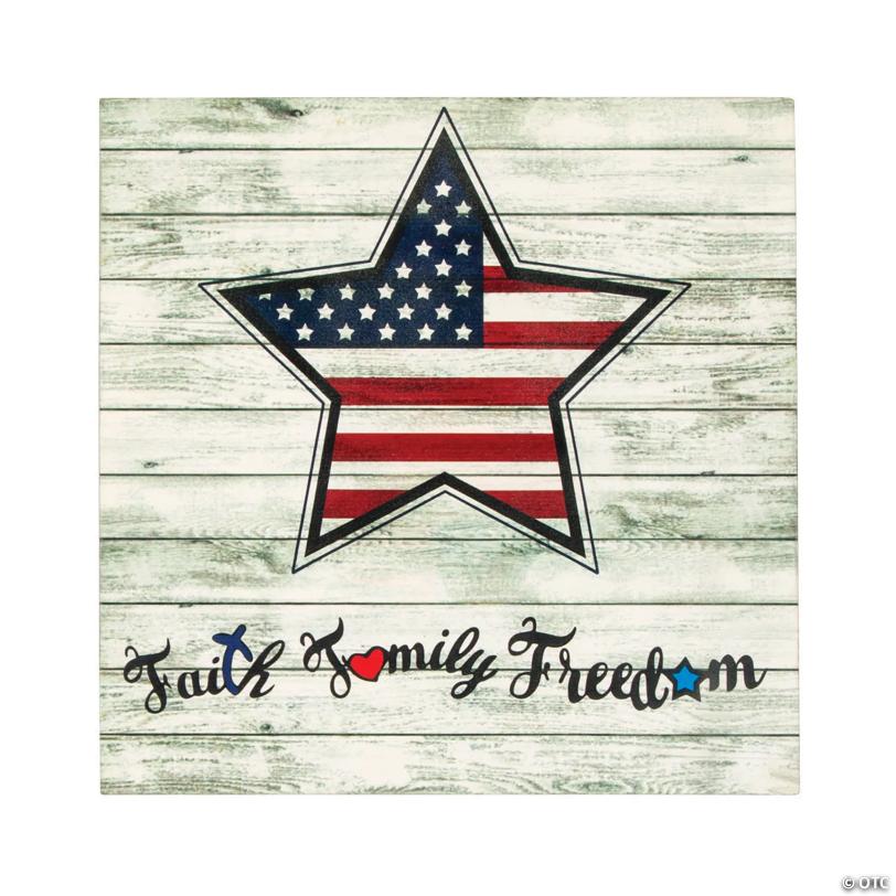 Faith Family Freedom Sign