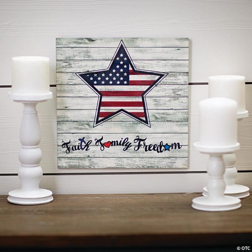 Faith Family Freedom Sign