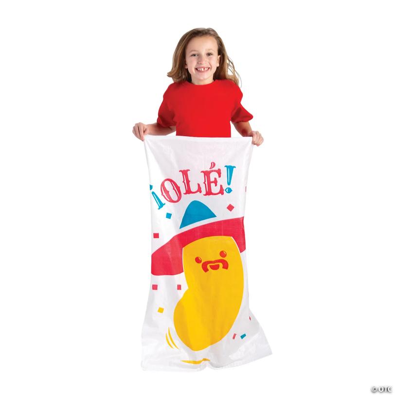 Fiesta Potato Sack Race Bags - 12 Pc.