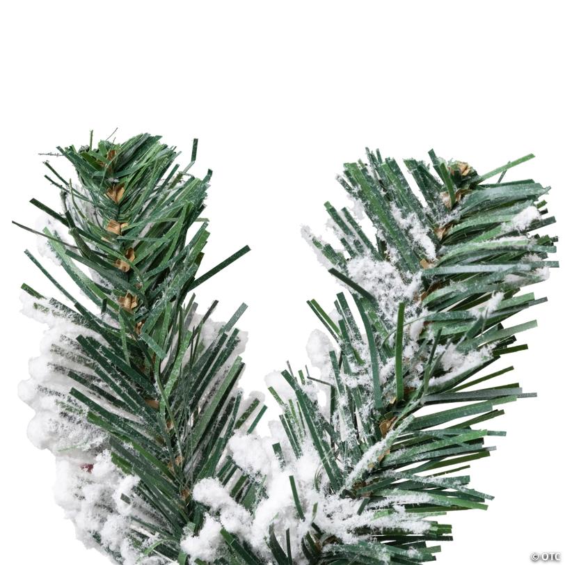 Flocked Madison Pine Artificial Christmas Garland - 9' Proper 10" - Unlit