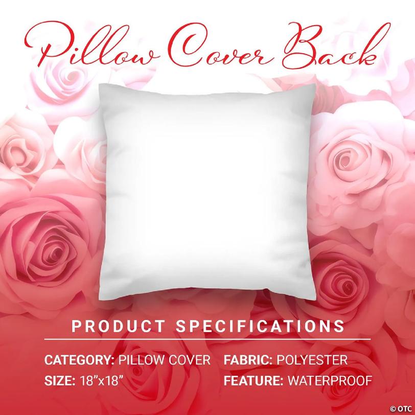 G128 18 x 18 In Valentine's Day Love Heart Waterproof Pillow, Set of 4