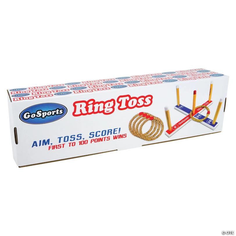 GoSports Premium Wooden Ring Toss Game