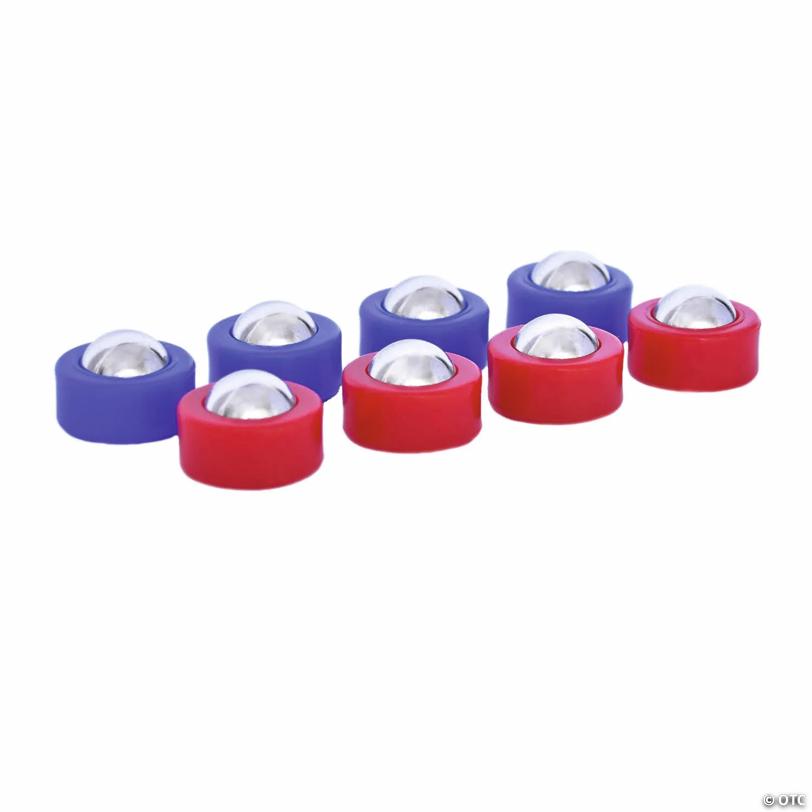 GoSports Shuffle Board Mini Roller Replacement Set of 8 Rollers