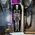 Halloween Skeleton Porch Sign