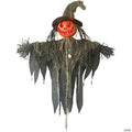 Hanging Jack-o-Lantern Scarecrow Decoration