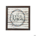 He Is Risen Rustic Wall Sign