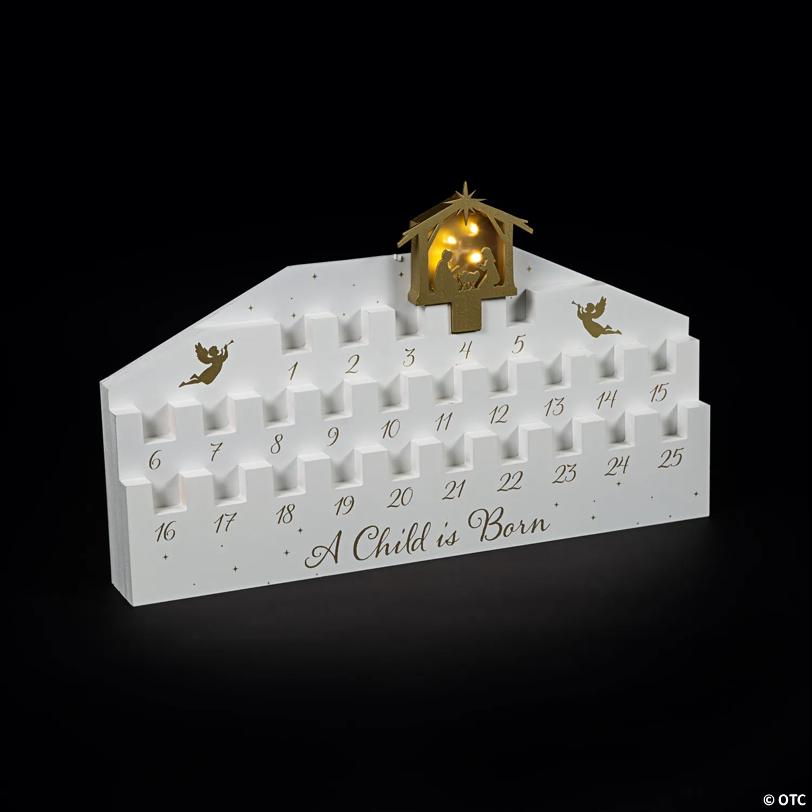 Holy Family Advent Countdown Luminary
