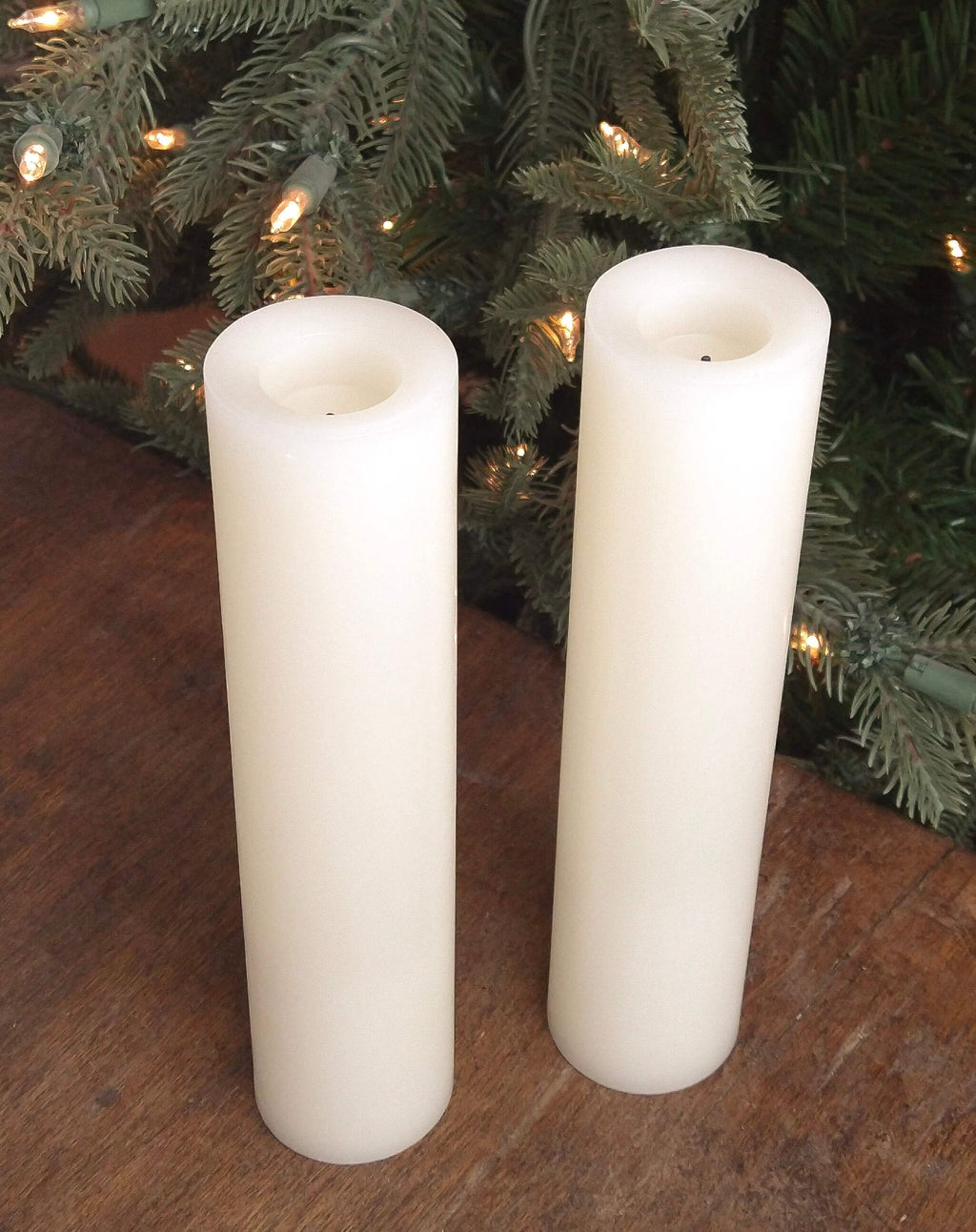 Candle Impressions Flameless Real Wax LED Candles - Set of 2