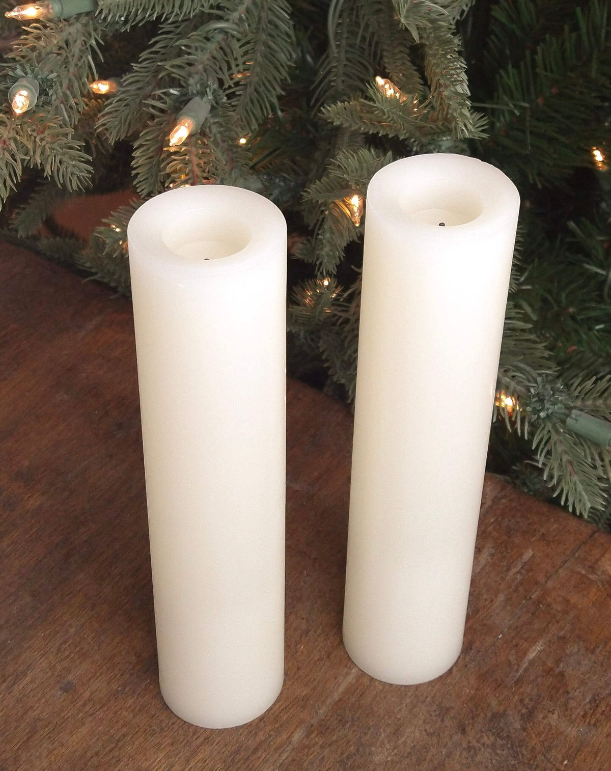 Candle Impressions Flameless Real Wax LED Candles - Set of 2