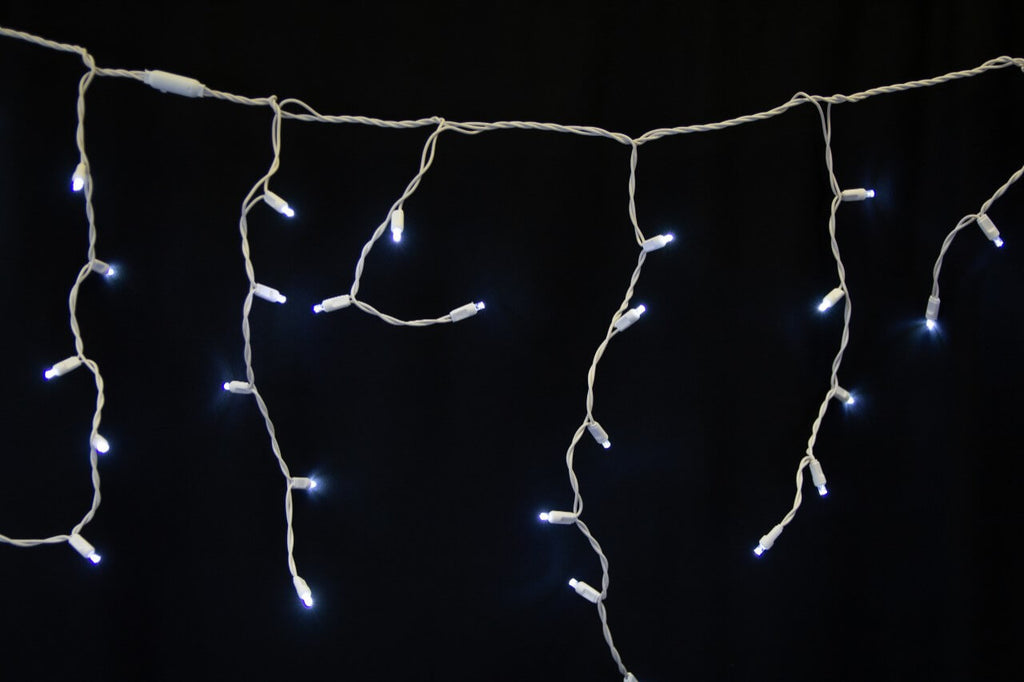 5MM Icicle Lights - Pure White