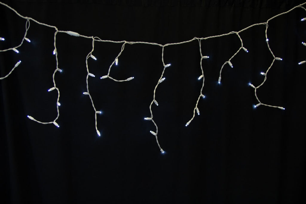 5MM Icicle Lights - Pure White