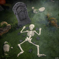 I Told You I Was Sick Tombstone & Skeleton Graveyard Halloween Decorations Set – 24 Pc.