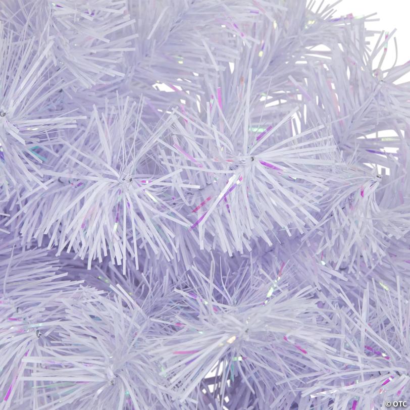 Icy White Iridescent Spruce Artificial Christmas Wreath - 36" - Unlit