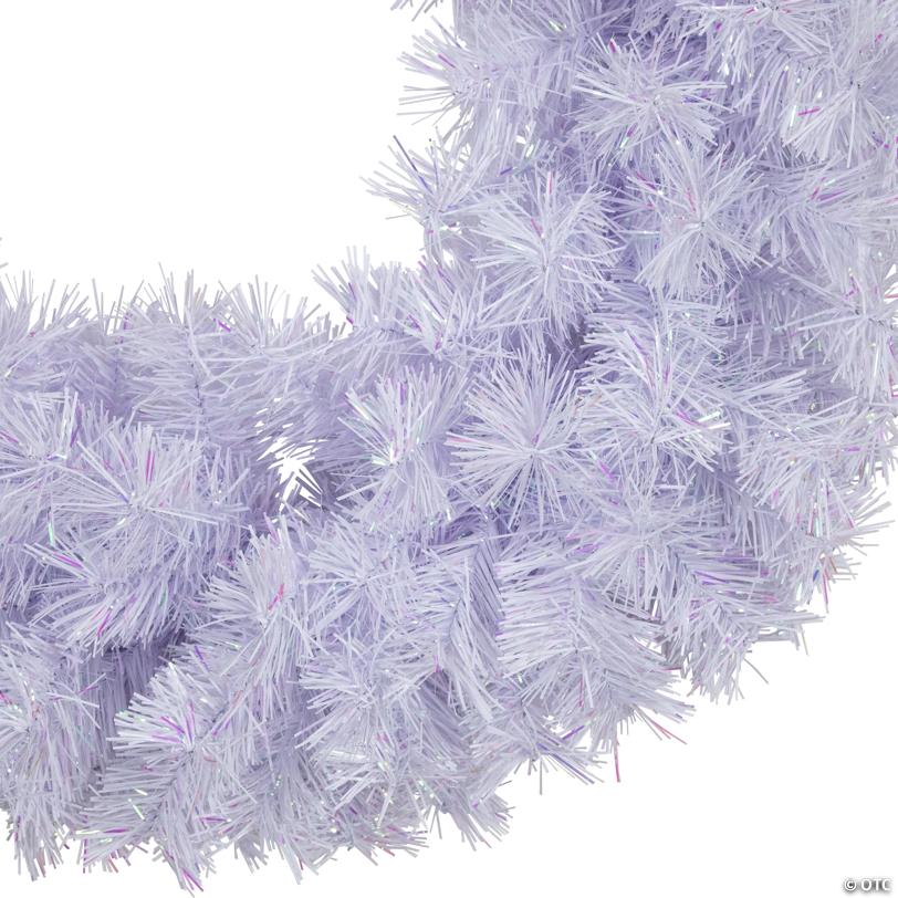 Icy White Iridescent Spruce Artificial Christmas Wreath - 36" - Unlit