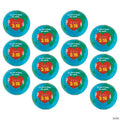 Inflatable 10" God Loves the World Medium Vinyl Globes - 12 Pc.