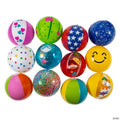Inflatable 11" Medium Beach Ball Assortment - 25 Pc.