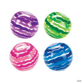 Inflatable 9" Striped Medium Beach Balls - 12 Pc.