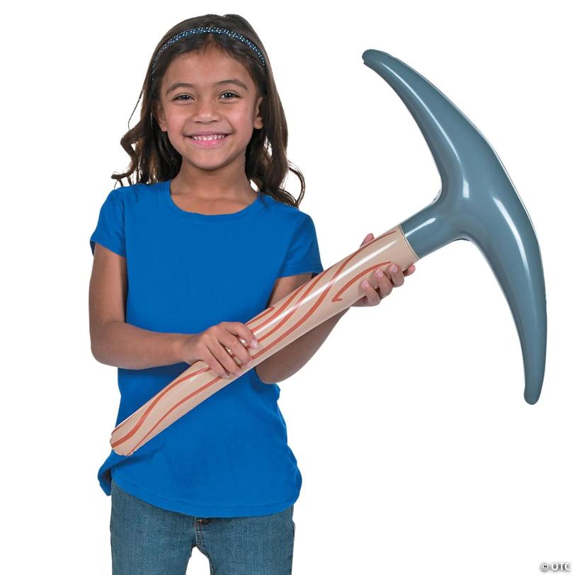 Inflatable Pickaxes - 12 Pc.
