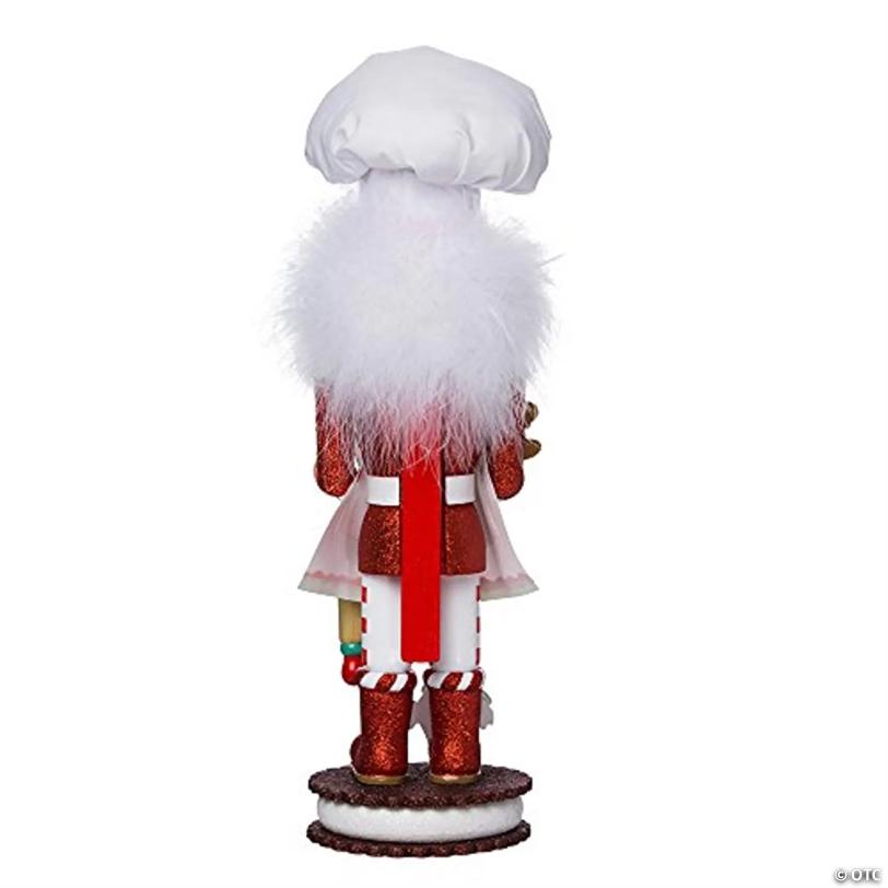 Kurt Adler Kurt Adler Gingerbread Chef Nutcracker, 15 inches