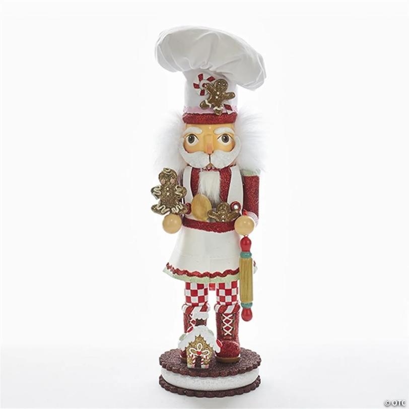 Kurt Adler Kurt Adler Gingerbread Chef Nutcracker, 15 inches