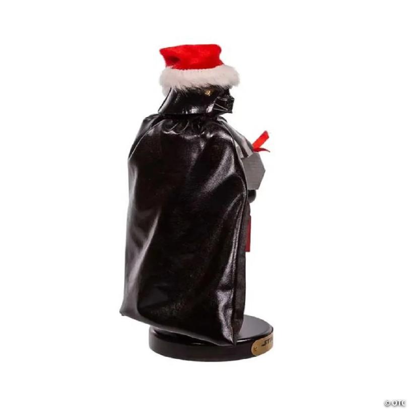 Kurt Adler Star Wars Darth Vader With Tie Fighter Nutcracker 10 Inch Black