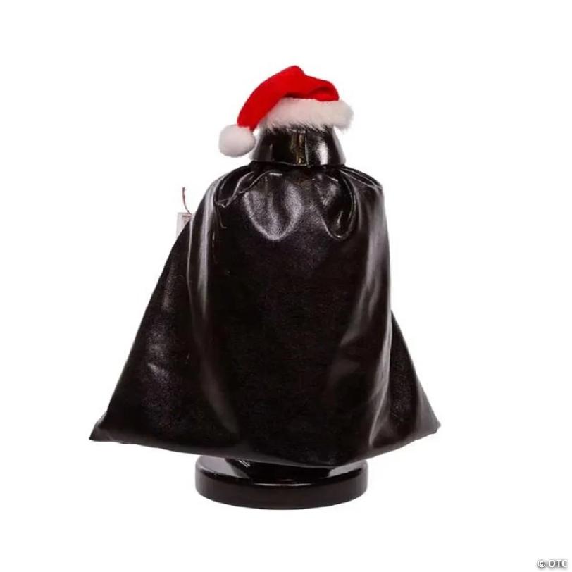 Kurt Adler Star Wars Darth Vader With Tie Fighter Nutcracker 10 Inch Black