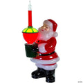 Kurt Adler UL4262 Jolly Santa Bubble Light Tabletop Decoration, 7.25-inch