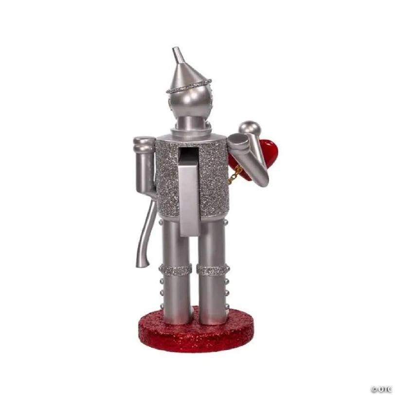 Kurt Adler Wizard of Oz Tinman Nutcracker- 10 Inches