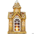 LED Lighted Gingerbread House with Icing Accents Christmas Decoration - 16