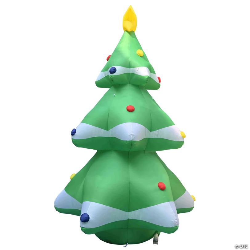 LED Lighted Inflatable Christmas Tree Commercial Outdoor Decoration - 20'