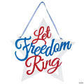 Let Freedom Ring Laser-Cut Star Sign
