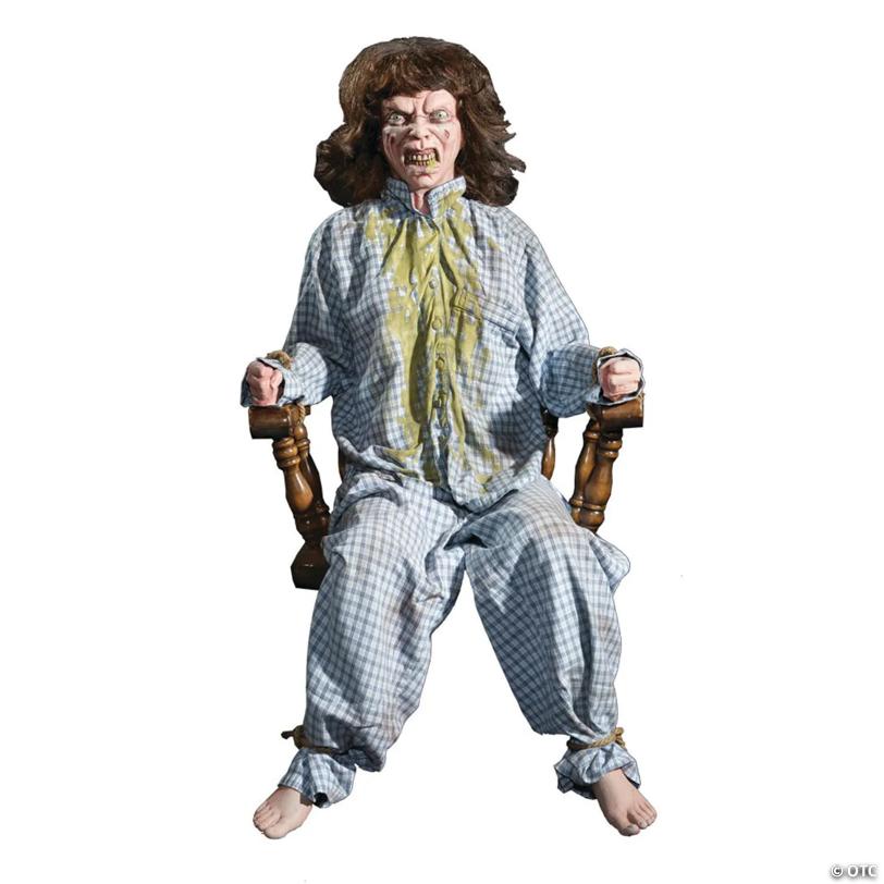 Life-Size Animated Twisting Possessed Girl