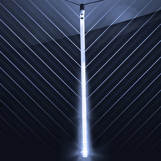 24" LED Snowfall Tube - Pure White