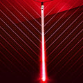 24" LED Snowfall Tube - Red
