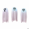 Light-Up Color Change Happy Ghosts Hanging Decoration