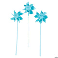 Light Blue Pinwheels - 36 Pc.