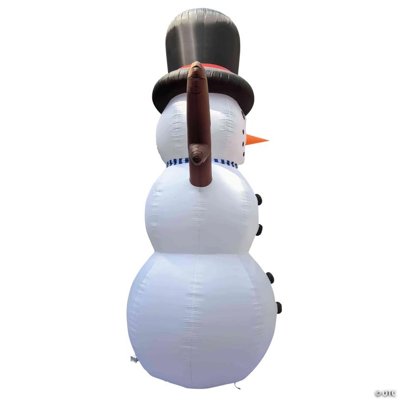 Lighted Inflatable Snowman Outdoor Commerical Christmas Decoration - 20'