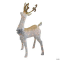 Lighted Standing Buck Outdoor Christmas Decoration - 48" - Warm White Lights