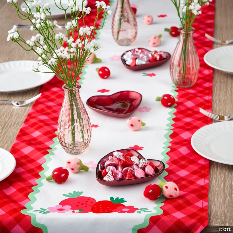 Love in Bloom Dining Room Tabletop Decorating Kit – 25 Pc.