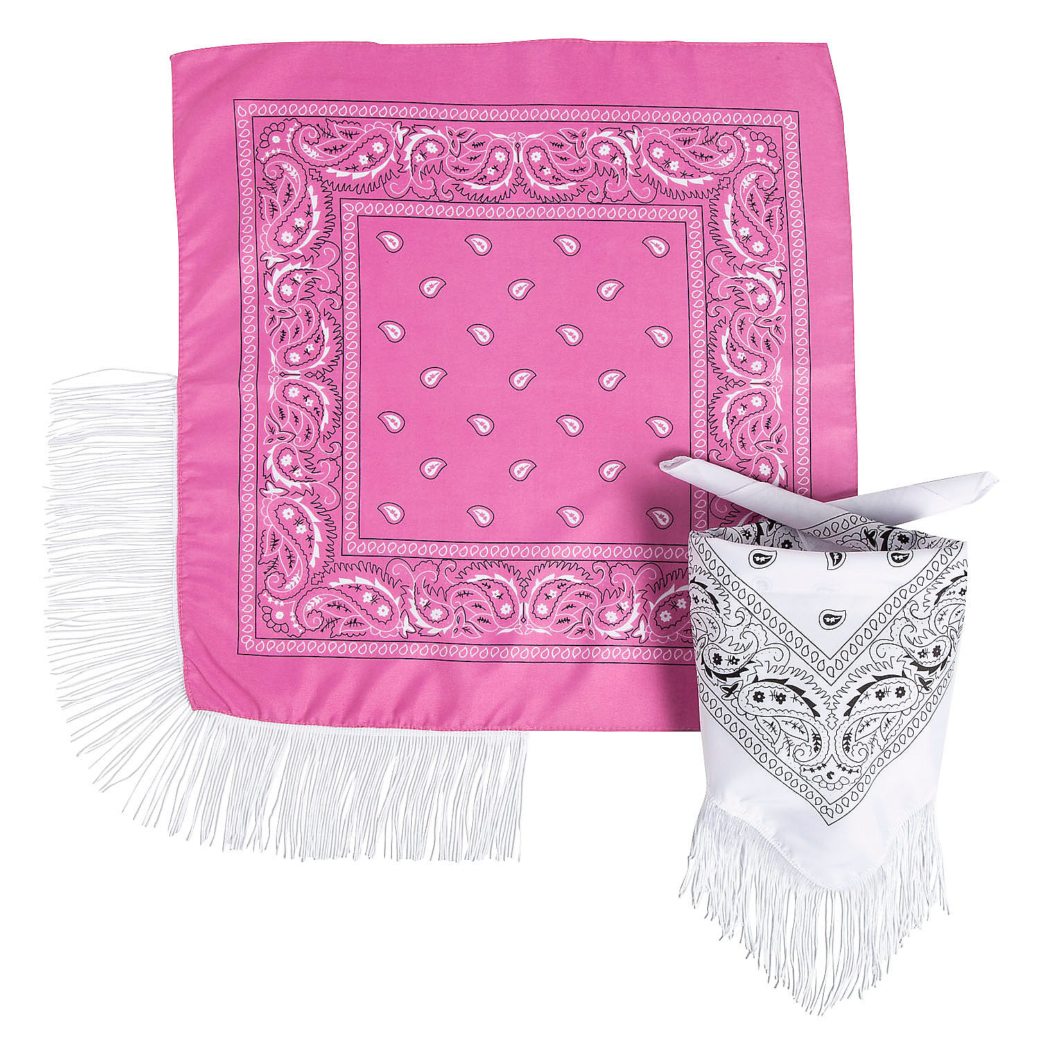 Cowgirl Fringe Bandanas