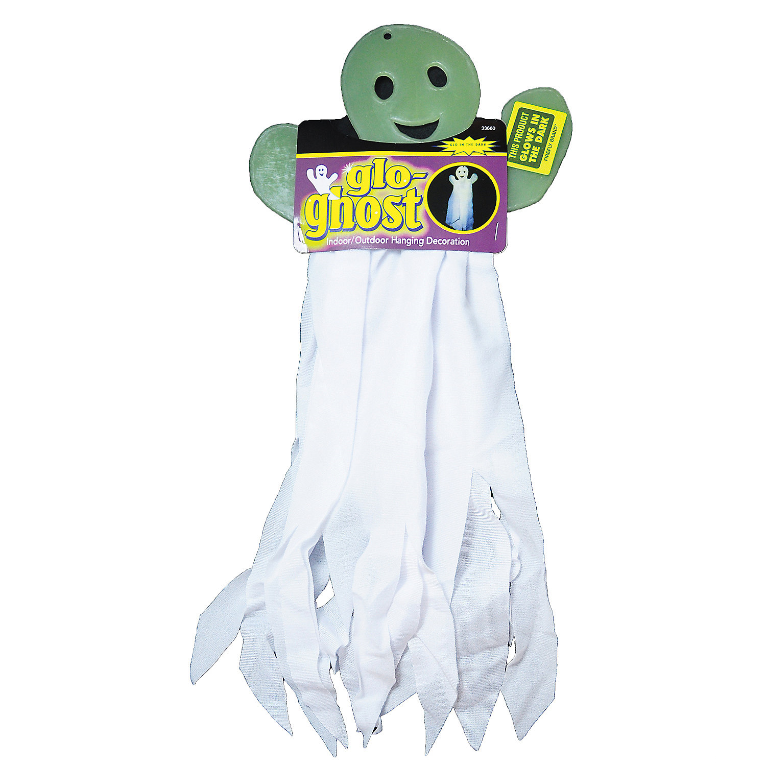 Hanging Glow in the Dark Ghost