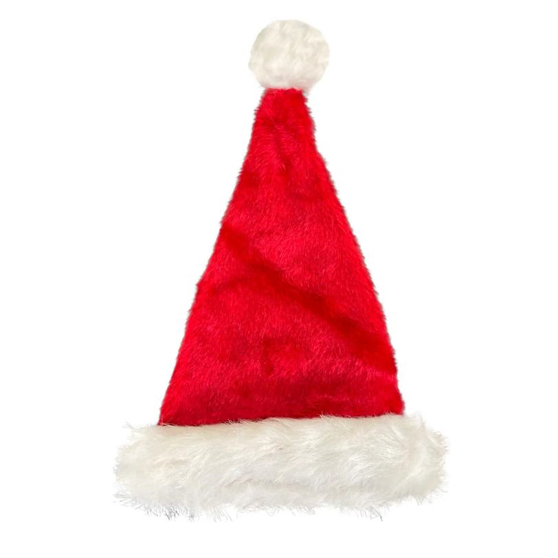 Deluxe Plush Santa Hat - Infant